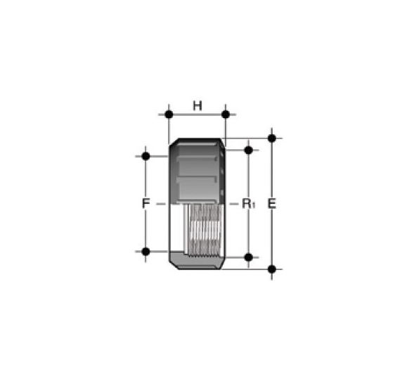 GHIERA FIL.PVC EFV d.20 1